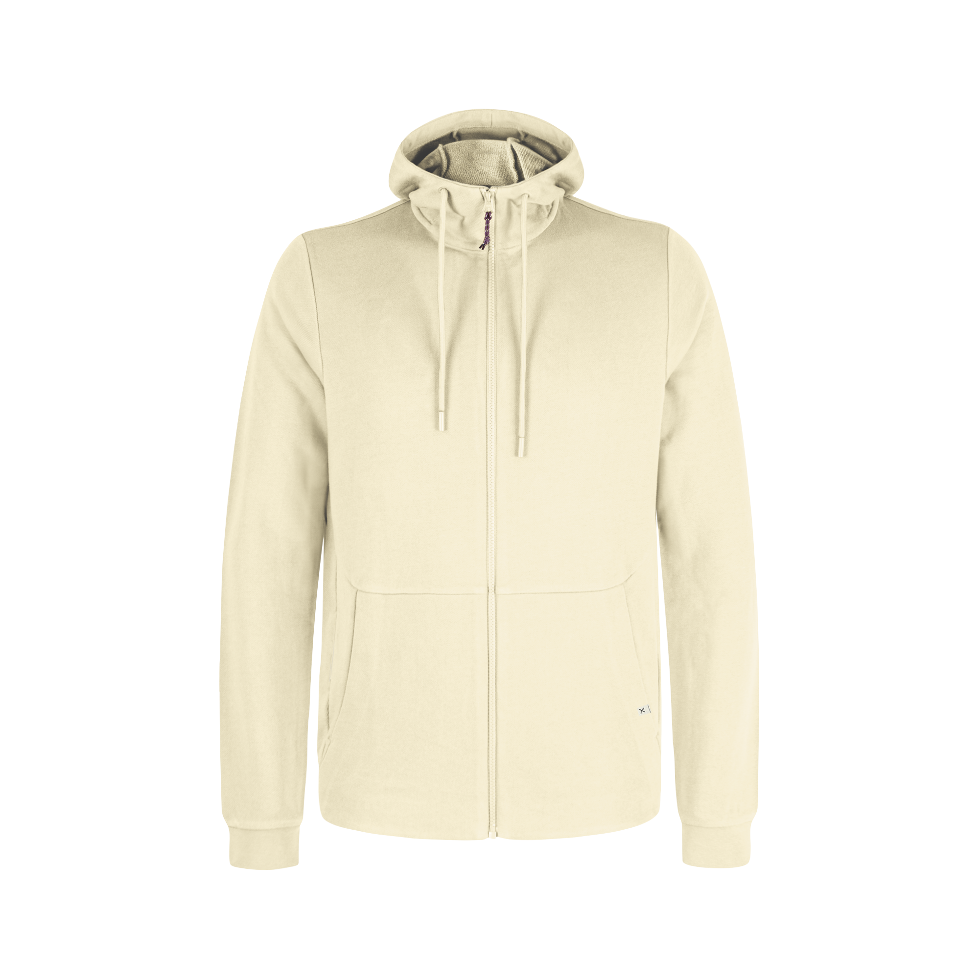 montura-gobi-hooded-sweater-felpa-uomo-con-cappuccio-e-zip-in-cotone-organico image 1