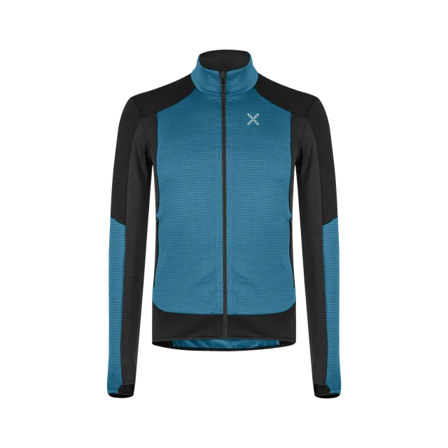montura-stretch-color-maglia-pile-polartec-power-grid-zip-uomo image 1