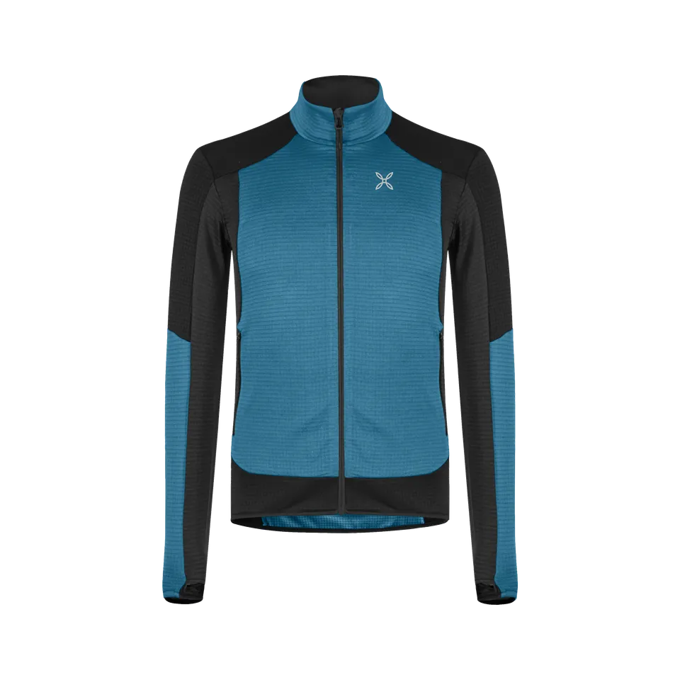montura-stretch-color-maglia-pile-polartec-power-grid-zip-uomo image 1