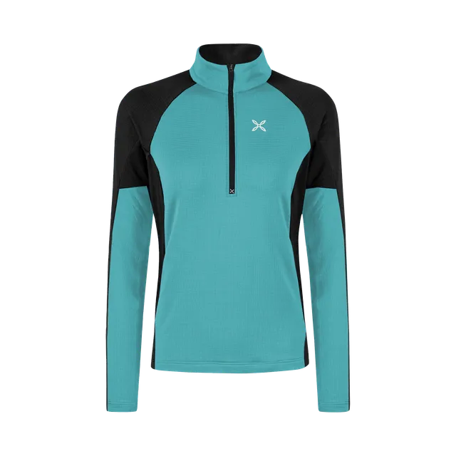 montura-run-soft-2-zip-maglia-woman-pile-tecnico-mezza-zip image 1
