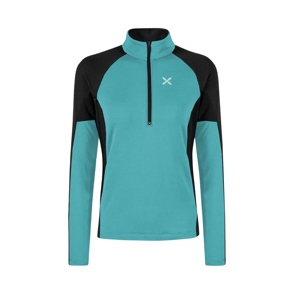 montura-run-soft-2-zip-maglia-woman-pile-tecnico-mezza-zip image 1