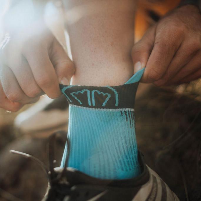 sidas-run-ultra-calze-running-nero-turchese image 6