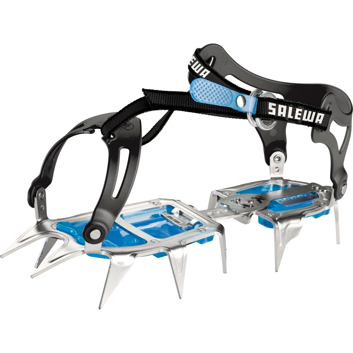 salewa-alpinist-walk-ramponi-universali-12-punte-in-acciaio-steel-blue-taglia-un image 1