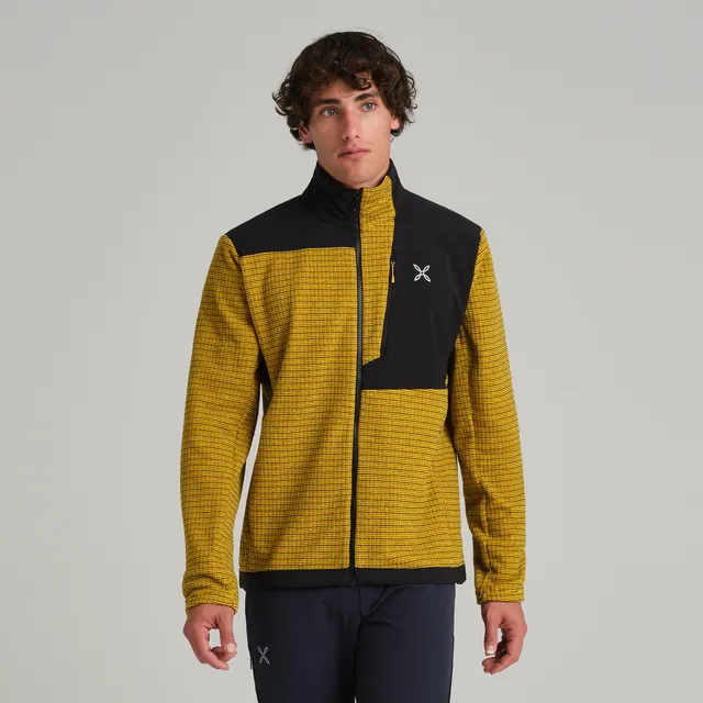 montura-space-maglia-pile-caldo-full-zip-3d-grid image 1