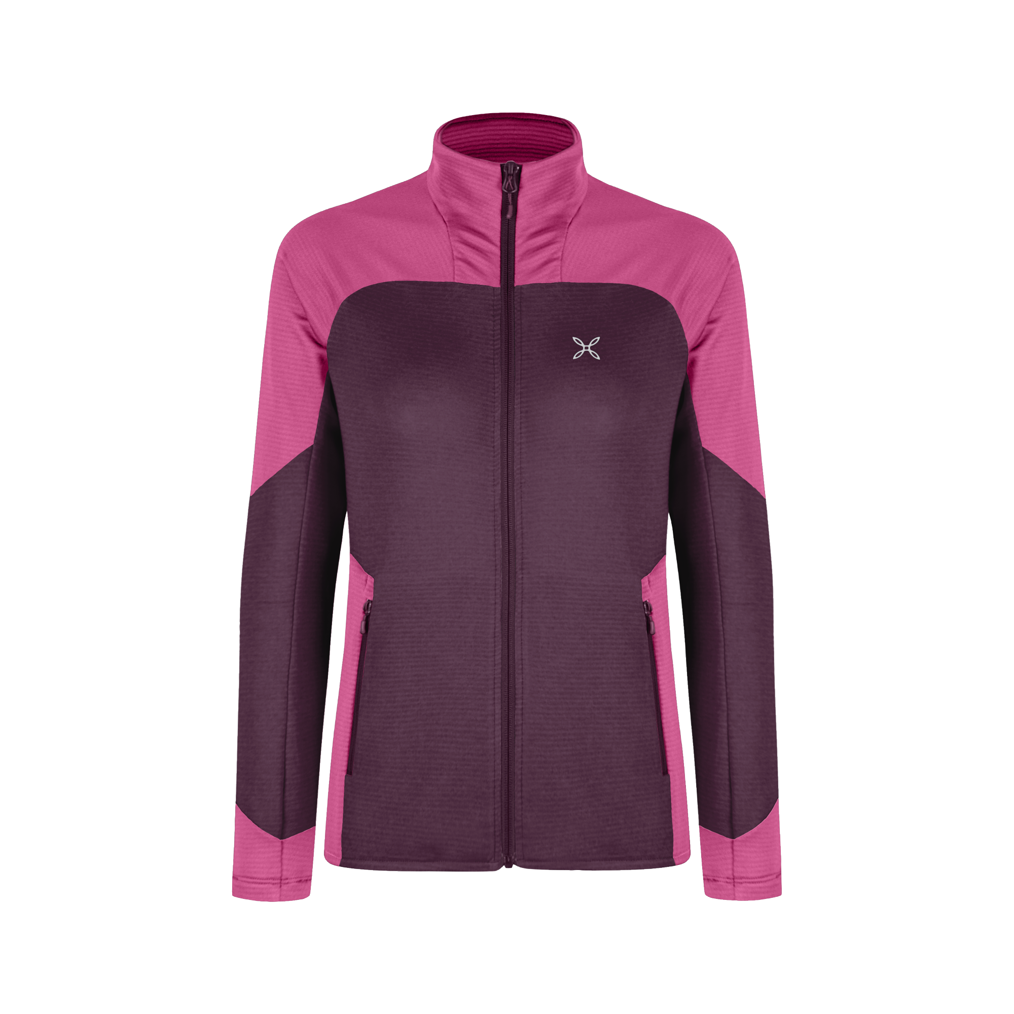 montura-rise-maglia-woman-pile-zip-polartec-power-grid image 1